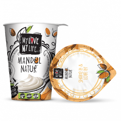 alternativa allo yogurt a base di latte di mandorla (400gr)